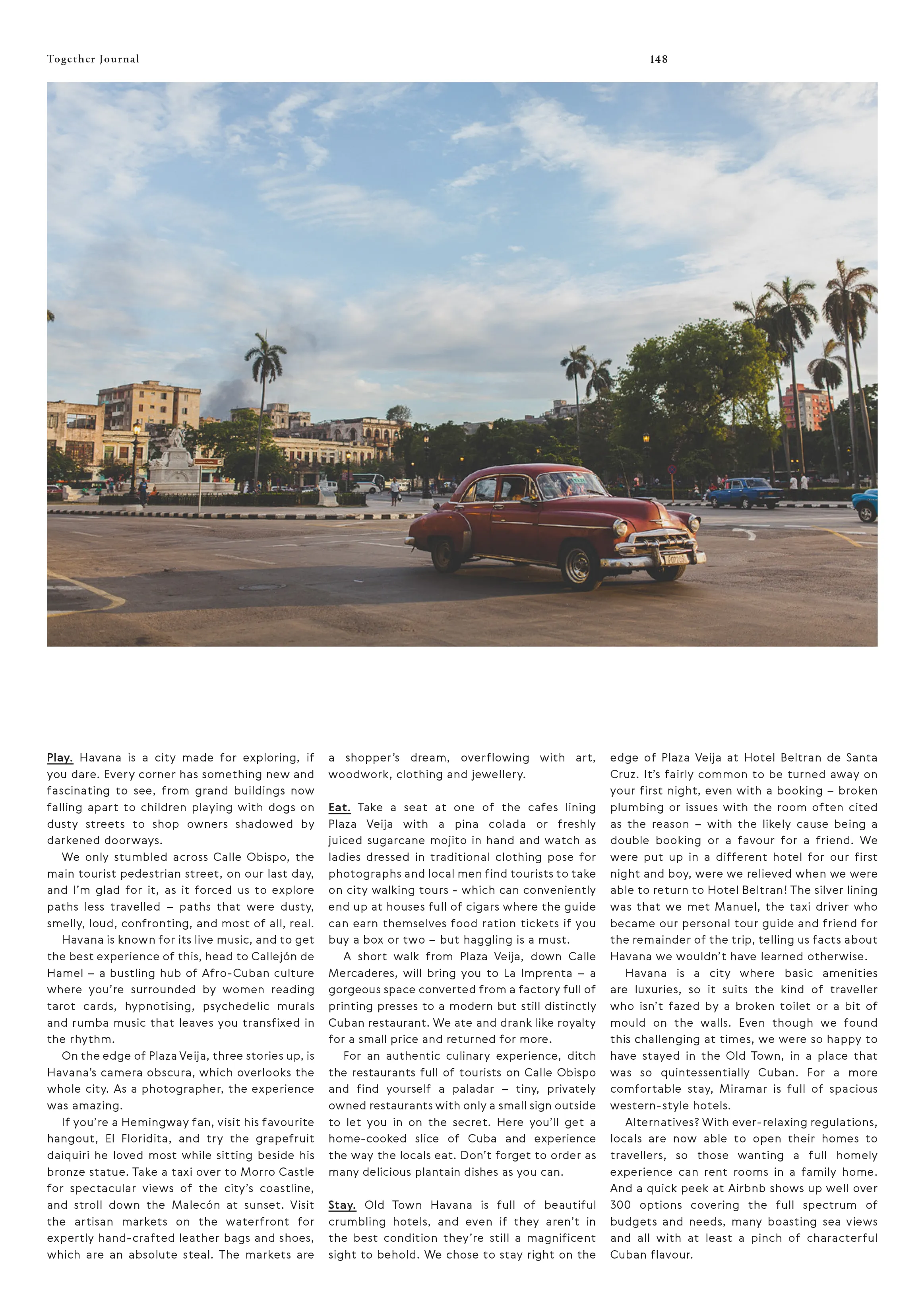 785 havana honeymoon paradise planning