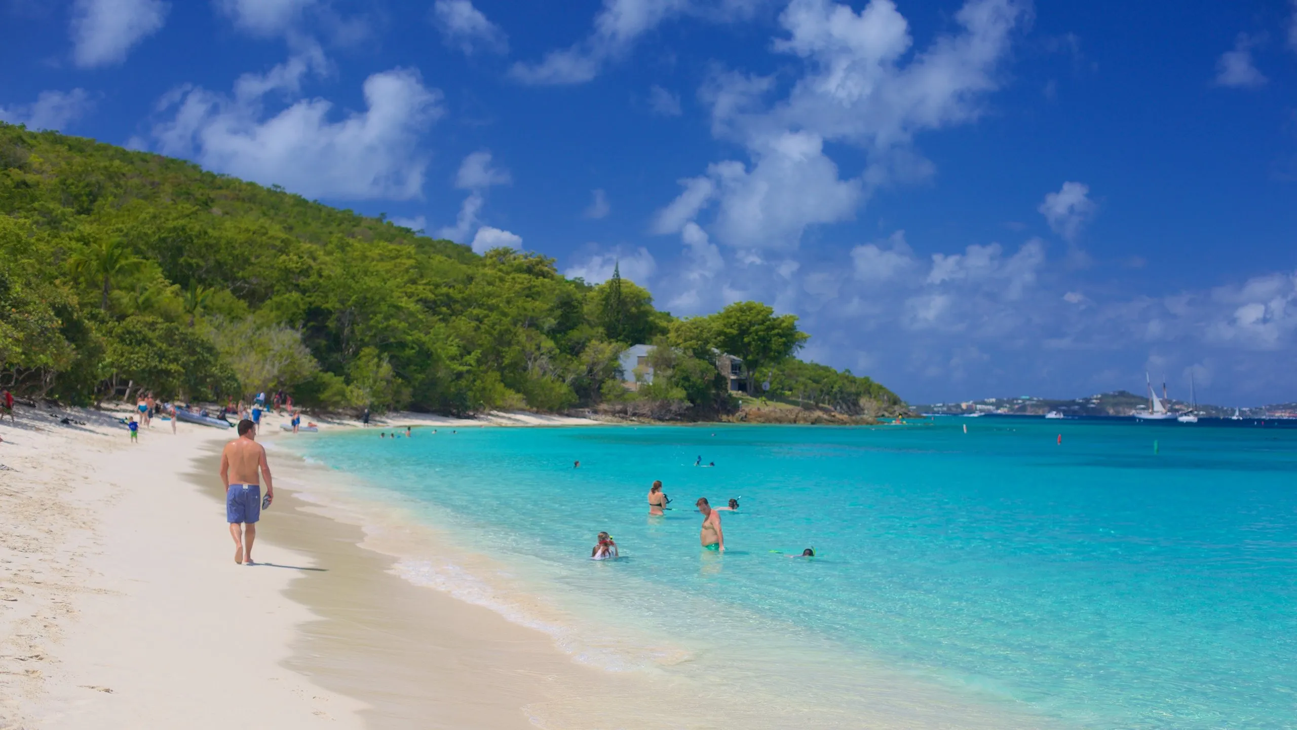 862 honeymoon beach virgin islands crystal clear water